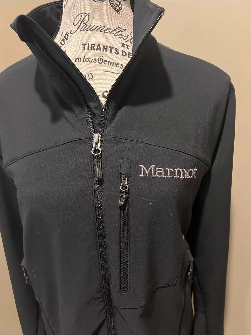 Marmot Black Performance Softshell Jacket